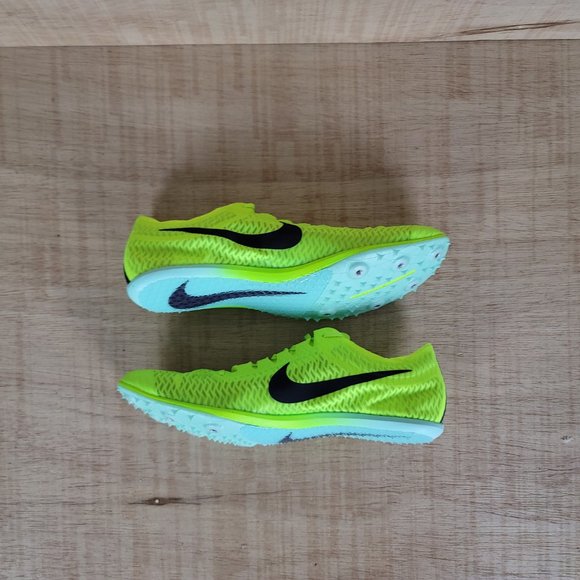 Nike Racing Zoom Mamba V Spikes Shoes Track and Field Volt Green Men’s 13 - Picture 8 of 10